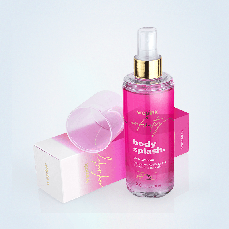 Body Splash Infinity Desodorante Colônia 200ml - Wepink