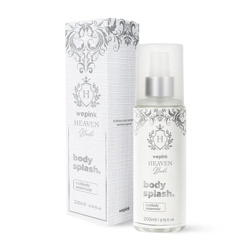 Body Splash Heaven Bride Desodorante Colônia 200ml - Wepink