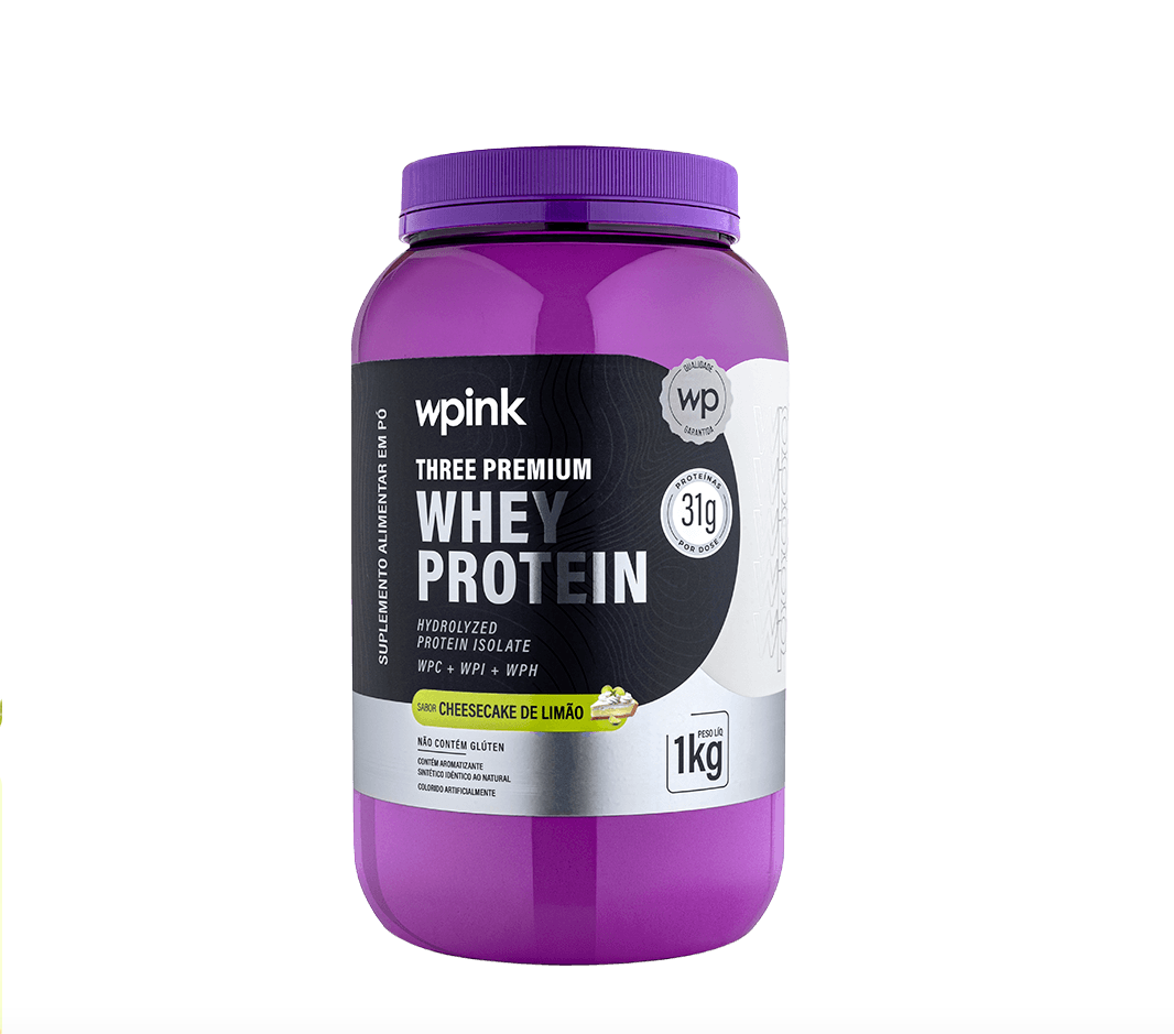 Three premium whey protein cheesecake de limão 3W - (1kg) - wp