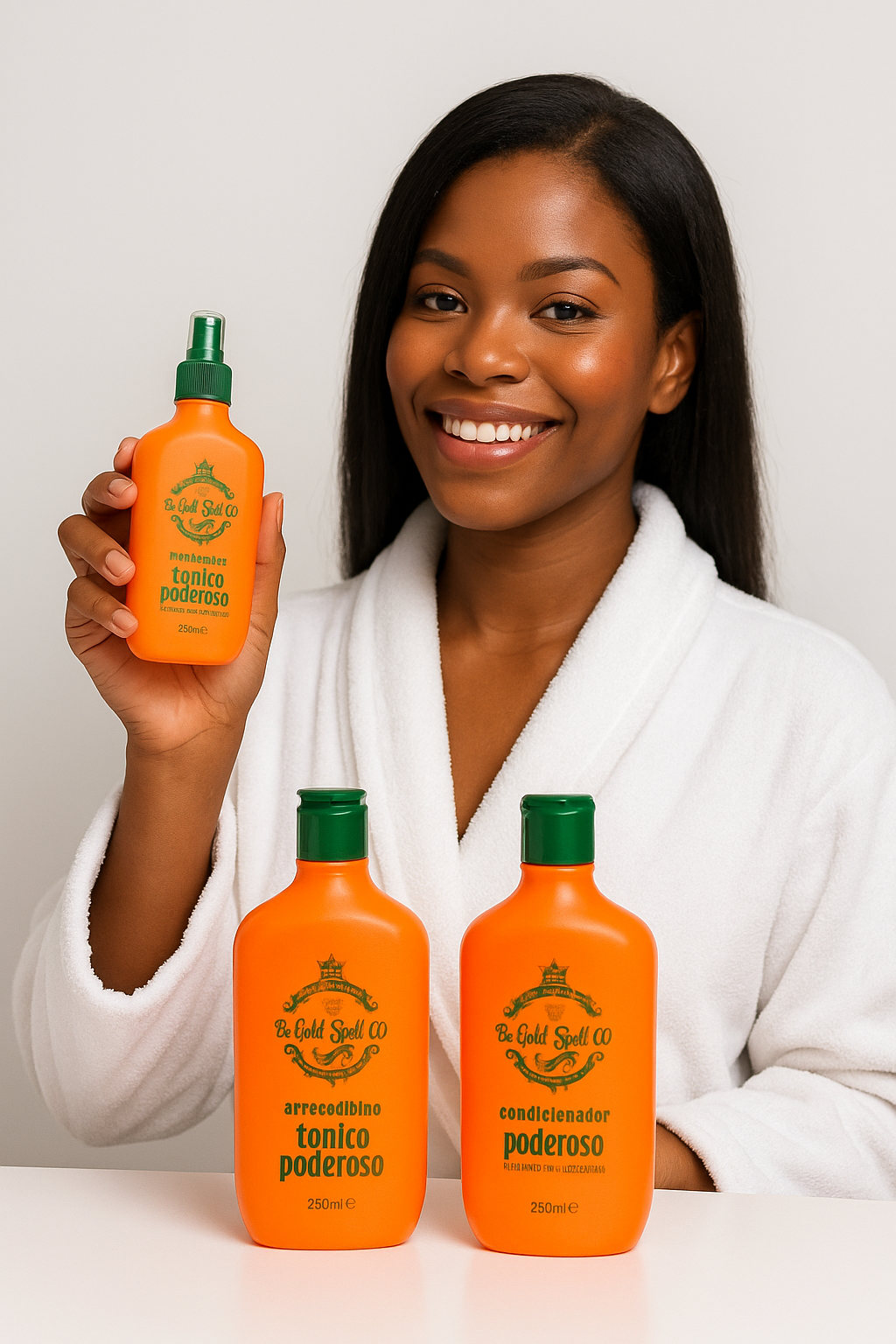 Kit Poderoso Gold Spell  (Shampoo + Condicionador + Tônico)