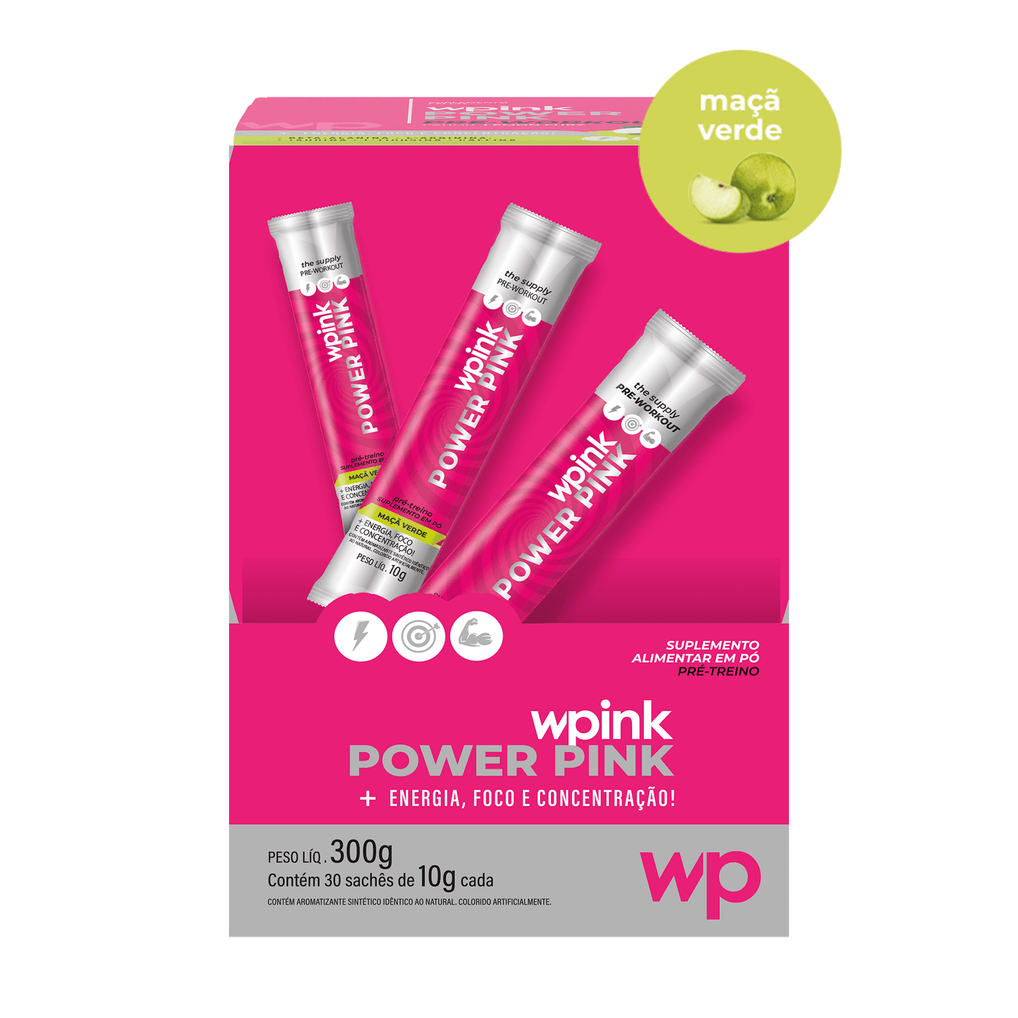 Power pink - pré-treino - wp