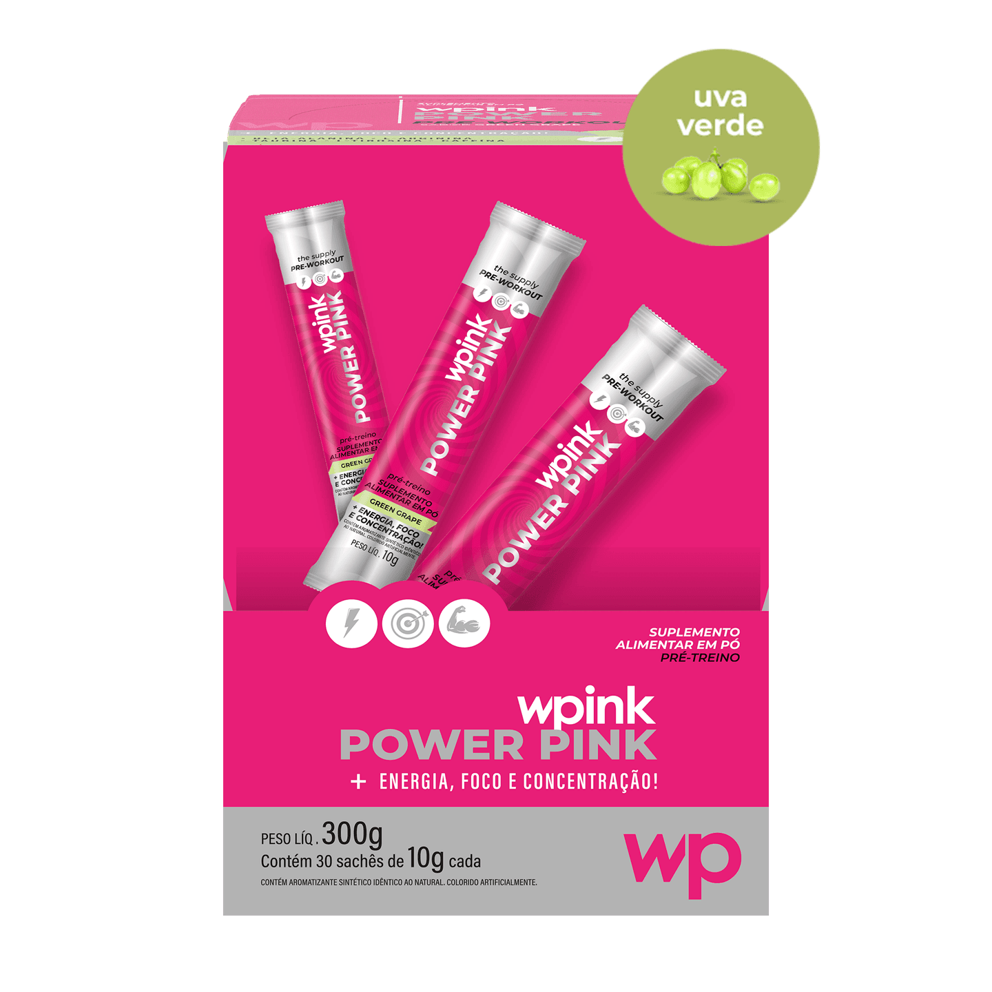 Power pink - pré-treino - wp